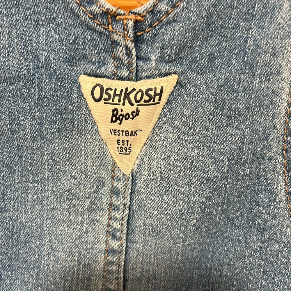 OshKosh B'gosh Light Blue Denim Baby Overalls
